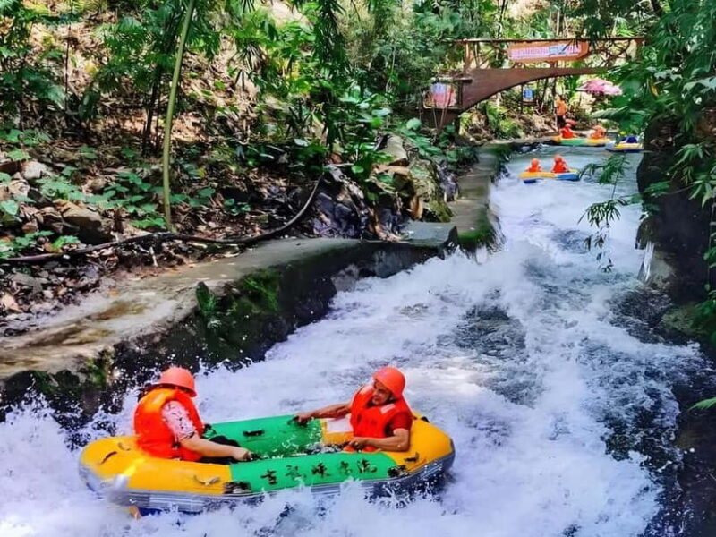 Guangzhou: Gulong Gorge Rafting, Glass Bridge & Racing - Key Points