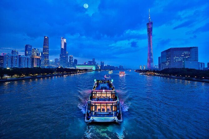 Guangzhou Pearl River Night Cruise with options - Key Points
