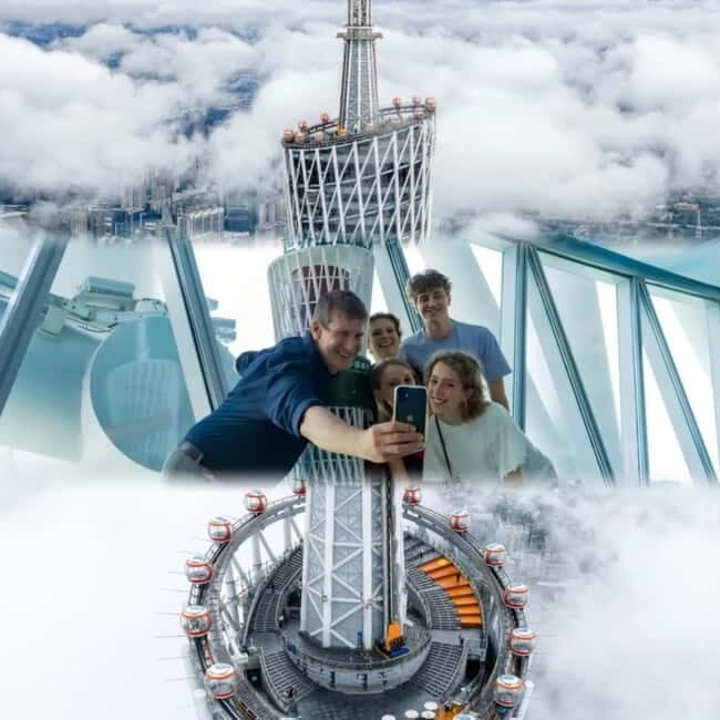 GuangzhouCanton Tower skyview Ticket 433m/450m/488m - Discover Guangzhou’s Canton Tower Skyview Experience