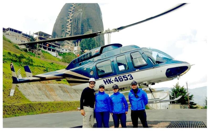 Guatape Private Tour (Helicopter + Boat ride + Guatape Rock) - Key Points