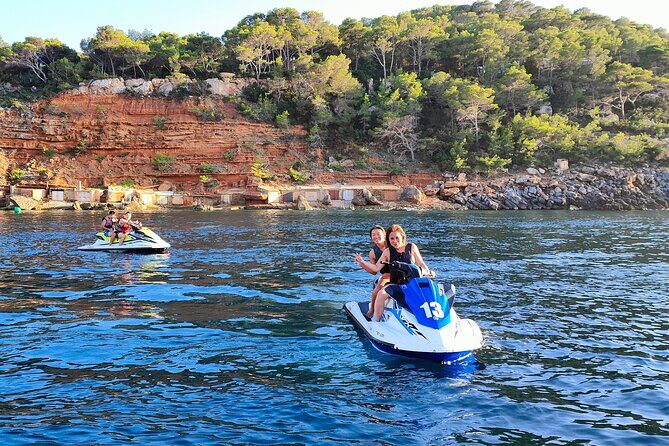 Guided Activity on a Jet Ski to Cala Salada Ibiza - Key Points