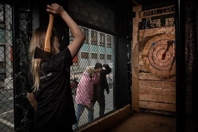 Guided Axe Throwing Experience in Frankfurt Altstadt - A Fun Twist on Frankfurt Sightseeing: Guided Axe Throwing in the Altstadt