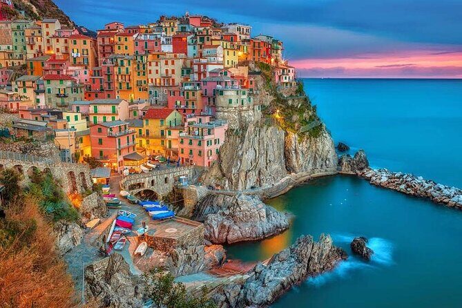 Guided Day Tour on Private Boat to Cinque Terre private boat - The Sum Up