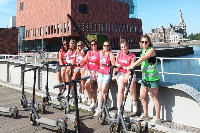 Guided E-kickscooter tour: The big five of Antwerp - In-Depth Review: Exploring Antwerp on E-Kickscooters