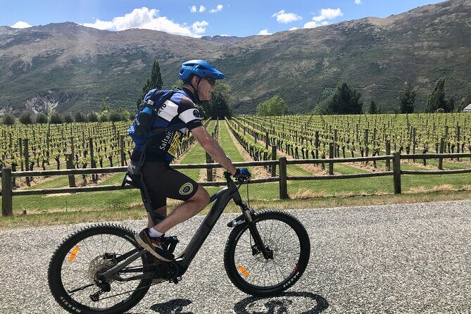 Guided eBike Wine Tour Ride to the Vines - Exploring Queenstown’s Vineyards by eBike