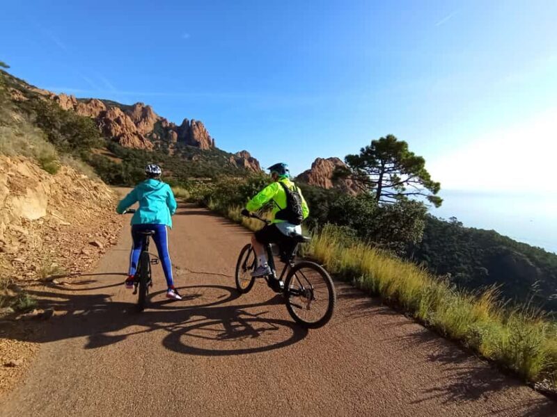 Guided electric mountain bike tour of the Estérel Massif - Key Points