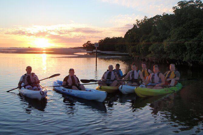 Guided Kayak Sunset Tour in Pelican Bay at Fort Myers Beach - A Complete Look at the Guided Kayak Sunset Tour