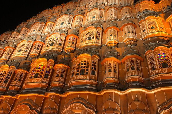 Guided Night Tour of Jaipur With Optional Street Food Tasting - Exploring Jaipur at Night: What to Expect
