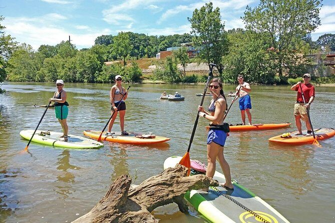 Guided Paddleboard Tour Through Asheville's River Arts District - A Well-Rounded Look at the Asheville Paddleboard Experience