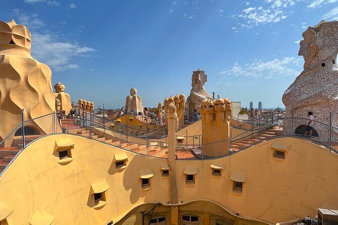 Guided private morning tour of La Pedrera with Casa Batlló ticket - Exploring La Pedrera: Gaudí’s Boldest Design