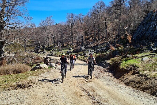 guided ride on the Plateau du Coscione by electric mountain bike - Exploring the Corsican Cuscionu Plateau by Electric Bike