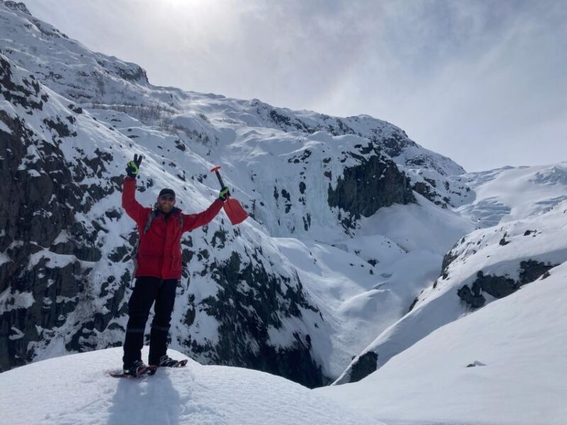 Guided Snowshoeing Adventure from Seward, Alaska - A Deep Dive into the Snowshoeing Experience