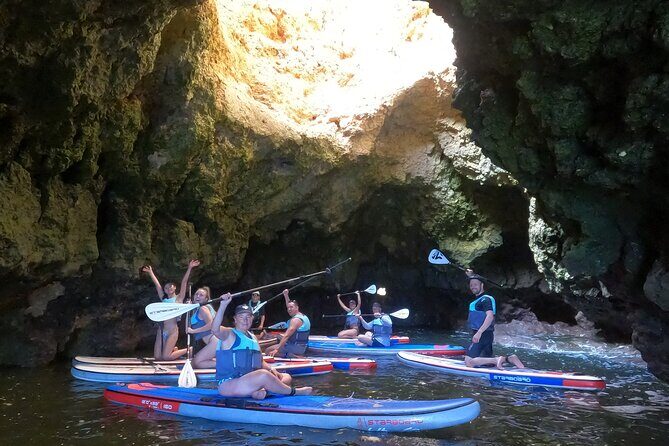 Guided Stand Up Paddle Tour in Lagos Ponta Da Piedade - Authenticity and Genuine Experience