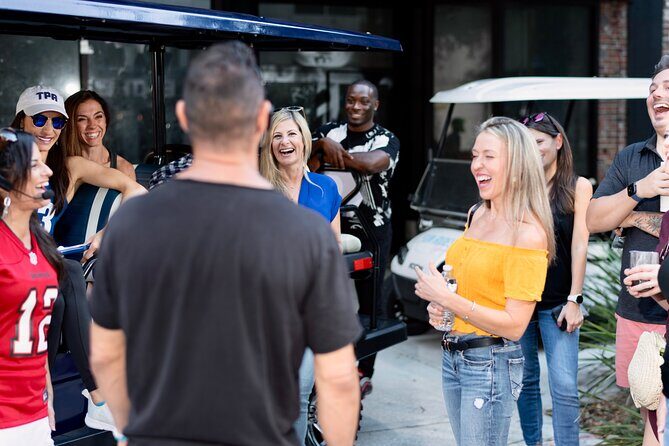 Guided Tampa Sightseeing Tour in a Deluxe Street Legal Golf Cart - FAQ