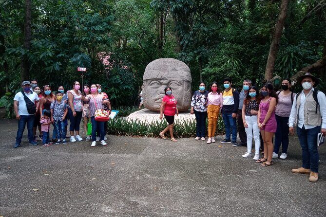 Guided Tour by the Olmec Stone Men - Key Points