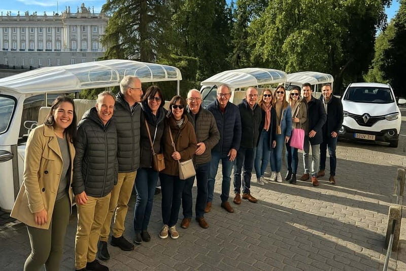 Guided Tour in Tuk Tuk around Madrid - Key Points