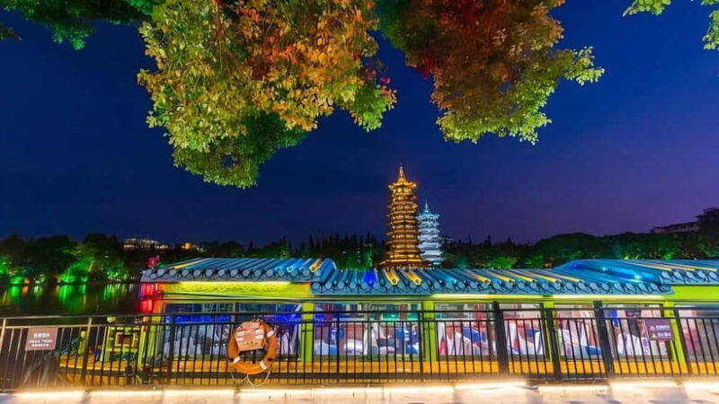 Guilin Night Tour: Four Lakes Cruise on Opera Boat - Key Points