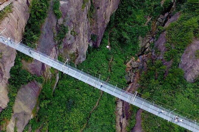 Gulong Gorge Skywalk Glass Bridge and Waterfall View Private Tour - Detailed Breakdown of the Itinerary