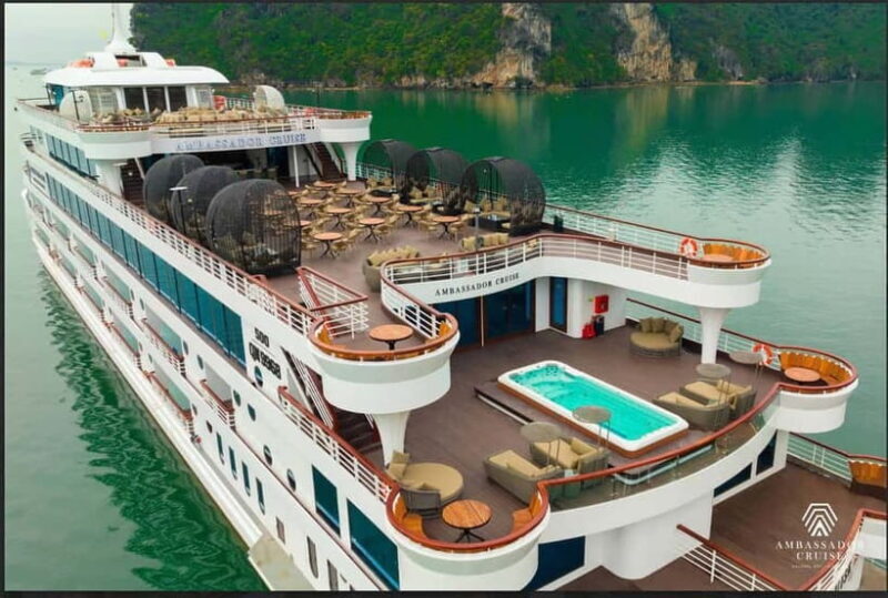 Ha Long: The biggest & luxurious cruise & Live music & Drink - Key Points