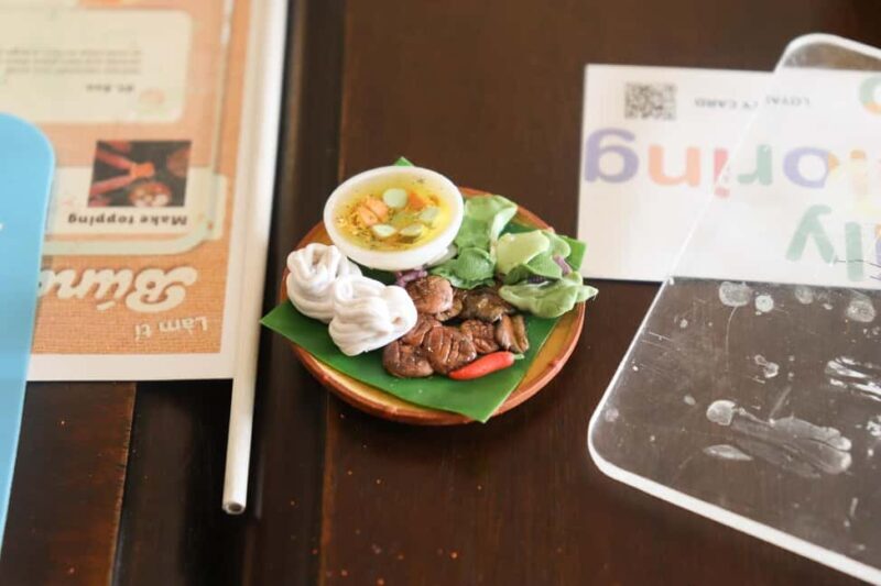 Ha Noi: Miniature Food Crafting Workshop - Key Points