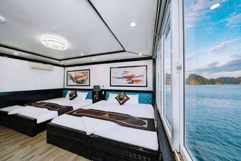 HA NOI : Private boat (5 cabins) Lan Ha bay -Ha Long bay - Key Points