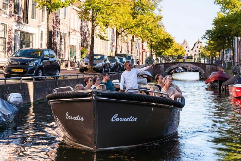 Haarlem: Open Boat Canal Tour in the Historical City Center - Haarlem: Open Boat Canal Tour in the Historical City Center