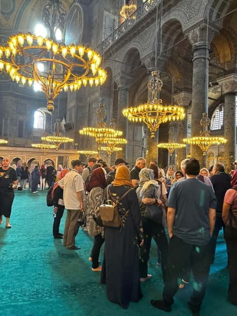 Hagia Sophia Skip-the-Line Ticket & Blue Mosque Audio Guide - Key Points