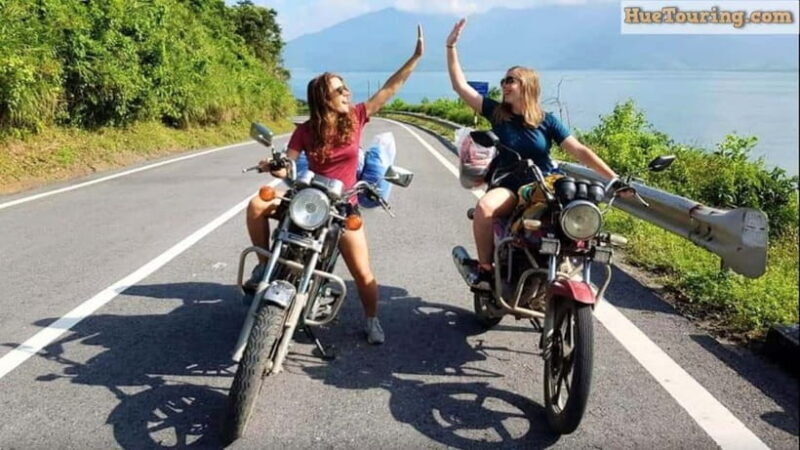 Hai Van Pass Motorbike Private Tour with Mr T Easy Rider - First Stops: Thanh Toan Bridge and Tam Giang Lagoon