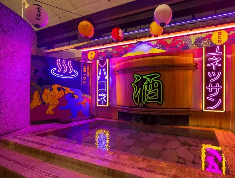 Hakone Kowaki-en Yunessun Hot Spring Theme Park Ticket - Choose your ticket around the kind of soak you want