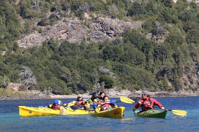 Half a day of kayaking on the Nahuel Huapi lake in private service - Key Points