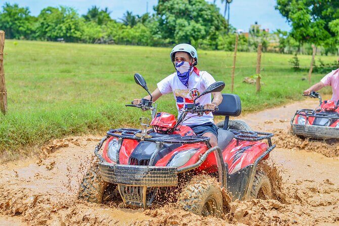 Half Day Adventure 4X4, ATV, Visit Macao Beach and a River cave - Key Points