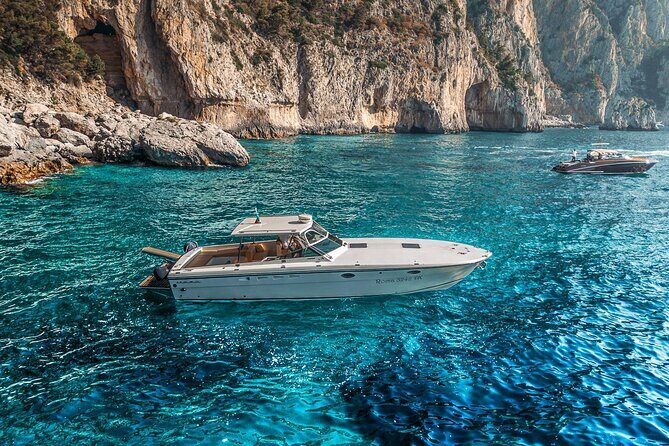 Half day around Capri by Itama 38 speedboat - The Complete Experience: Exploring Capri by Speedboat