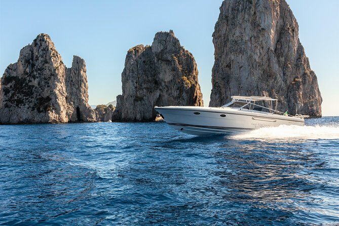 Half day around Capri by Itama 38 speedboat - Authentic Feedback from Past Travelers