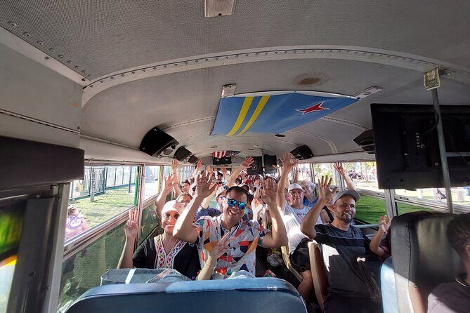 Half-Day Aruba Sightseeing Tour & Beach in an Air-condition Bus - Key Points