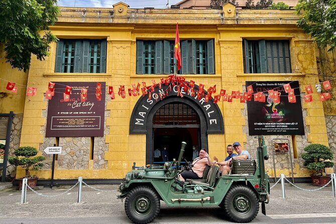 Half Day Hanoi military themed tour by Jeep - The Itinerary Breakdown