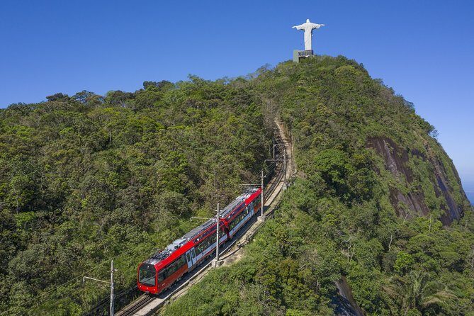 Half Day in Rio Christ by Train, Maracanã, Sambadrome, Cathedral & Selarón Steps - Discover the Highlights of Rio in Just Half a Day