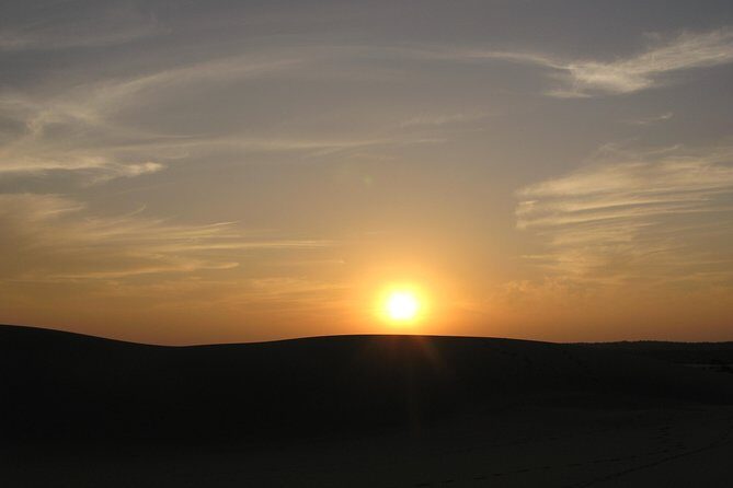 Half day, non touristic sand dune ,camel safari with dinner - The Full Experience