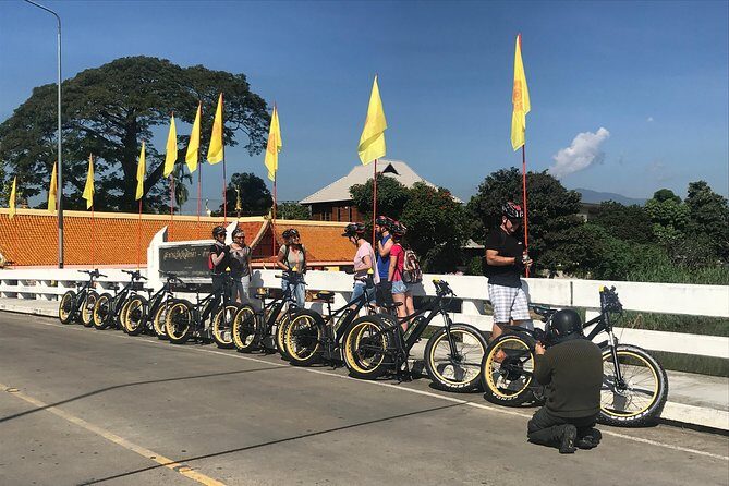 Half-day Ping River and rice paddies E-bike adventure (flat land, GUIDED) - Key Points