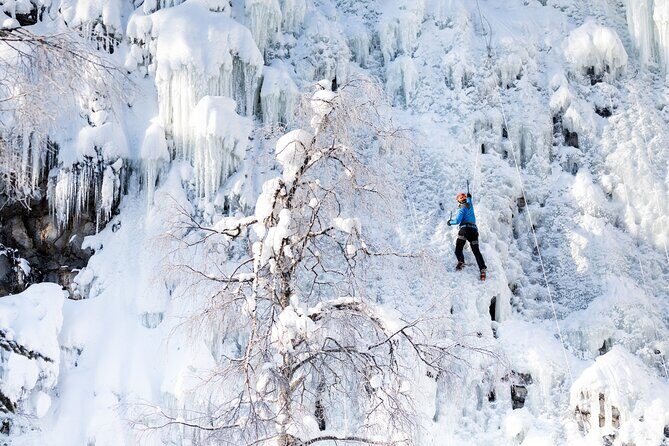 Half-Day Premium Ice Climbing in Pyhä Lapland - In-Depth Look at the Pyhä Ice Climbing Tour