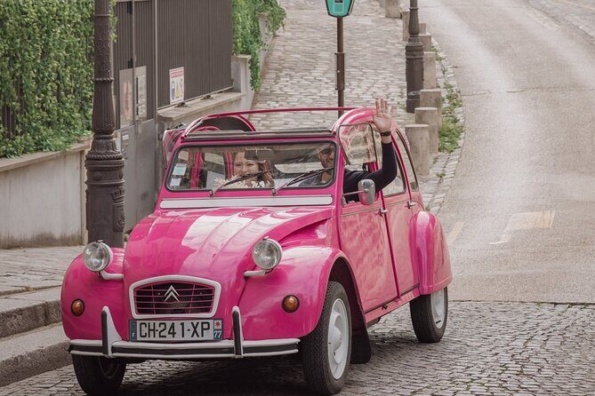 Half Day Private Tour in Paris with Pink Citroen 2CV - Frequently Asked Questions