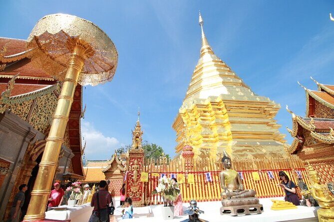 Half Day - Small Group - Doi Suthep Temple and Hmong Village Tour - Key Points