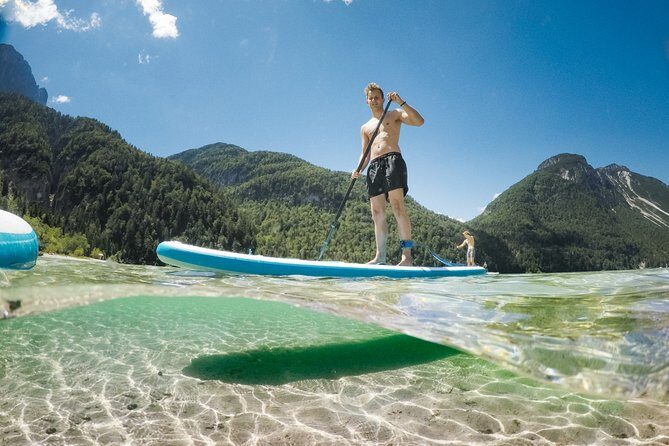 Half Day Stand-up Paddle Boarding (SUP) trip on Lake Predil - Exploring Lake Predil: A Nature Lover’s Dream