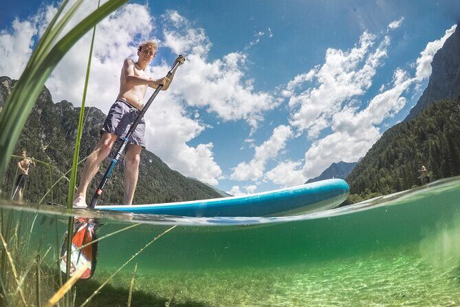 Half Day Stand-up Paddle Boarding (SUP) trip on Lake Predil - The Small Group Advantage