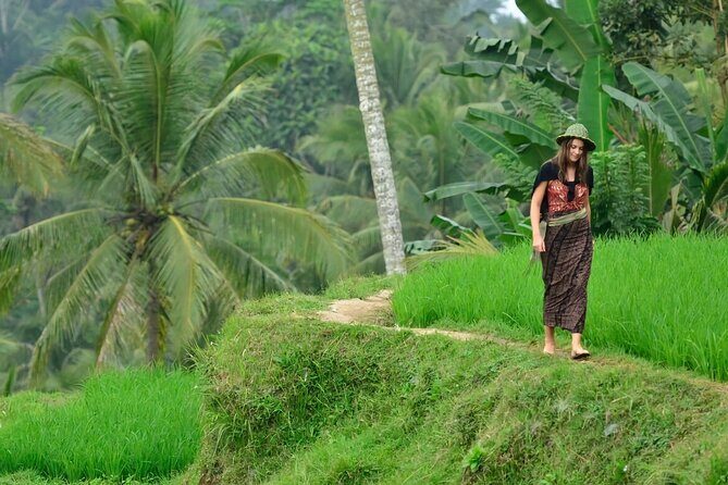 Half Day Tour Ubud Rice Terrace with Activities and Waterfall - Key Points