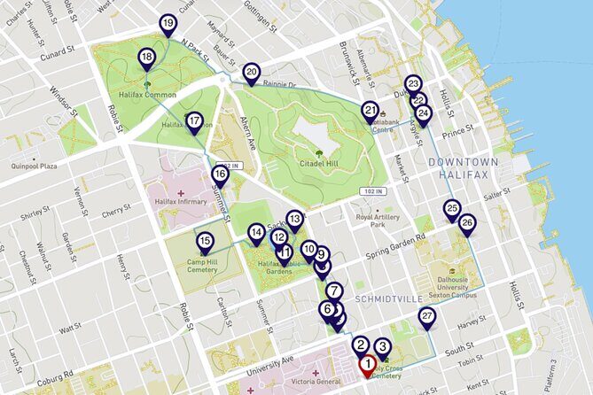 Halifax Churches, Gardens & Graveyards: a Smartphone Audio Walking Tour - The Sum Up