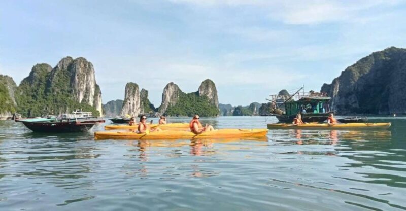 Halong bay 6 hours deluxe cruise trip, lunch, kayaking, swim - Exploring Halong Bay in Six Hours: What You Can Expect