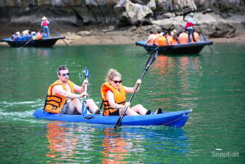 Halong Bay Day Trip: Surprise Cave, Titop Island, Kayaking - Key Points