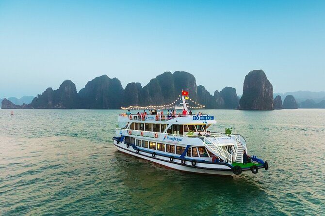 Halong Bay Luxury Cruise Day Tour with Buffet Lunch and Pick Up - Discover the Highlights of the Halong Bay Luxury Cruise Day Tour with Buffet Lunch and Pick Up
