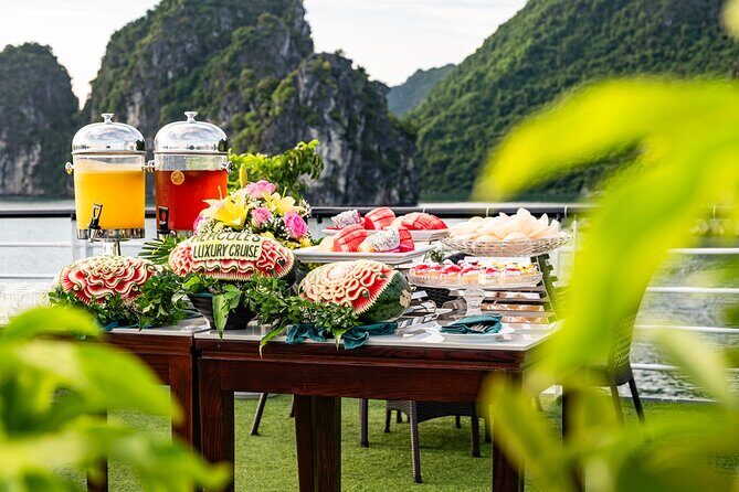 Halong Bay Luxury cruise Day trip: Buffet Lunch, Limousine bus - FAQ