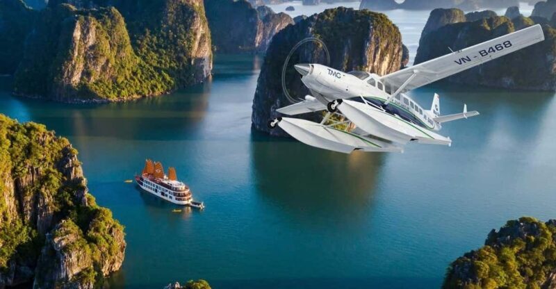 Halong Bay Seaplane - A bird's eye view experience from Sky - An Up-Close Look at the Seaplane Experience
